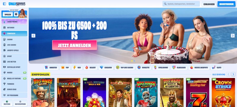 Bestes Online Casino OnlySpins
